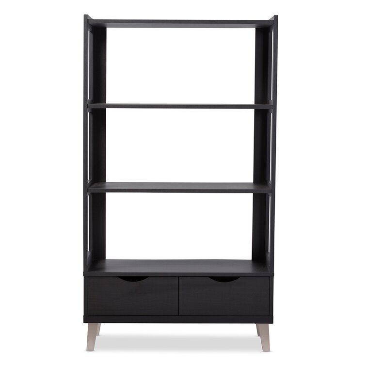 Baxton Kalien Bookcase Wayfair